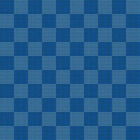 Seamless knitted geometric pattern, illustrationのイラスト素材