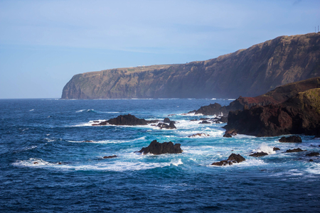 View of island Sao Miguel, the Azoresの写真素材