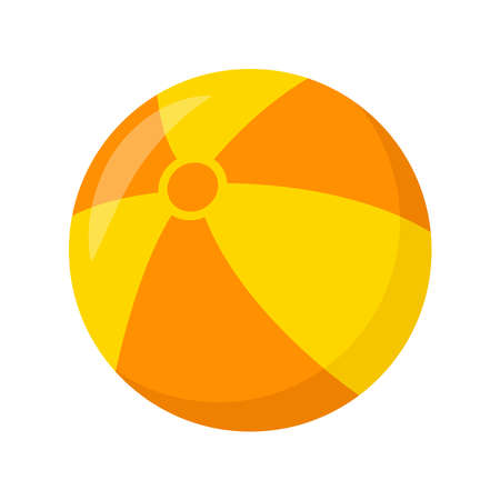 Kid toy ball, vector illustrationのイラスト素材