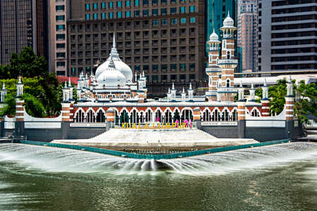 Masjid Jamek of Kuala Lumpur is one of the oldest mosques in Kuala Lumpur, Malaysia.