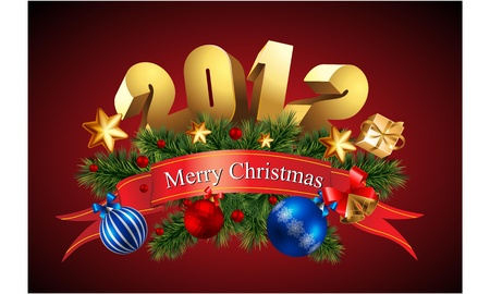 Merry Christmasのイラスト素材