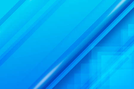 abstract blue light tiles square backgroundの写真素材