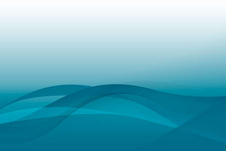 abstract green light curve backgroundの写真素材