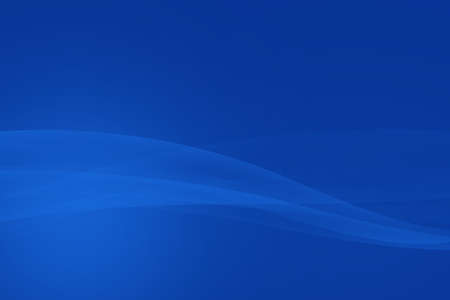 abstract blue curves wave backgroundの写真素材