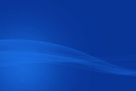 abstract blue curves wave backgroundの写真素材