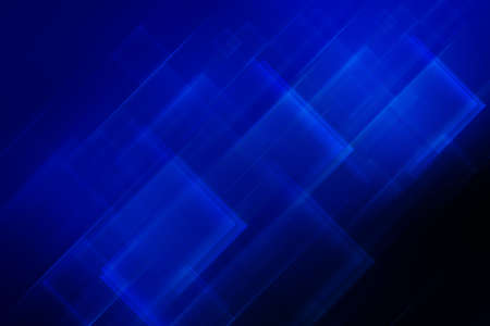 abstact blue tiles square cyber technology backgroundの写真素材