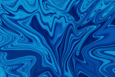 abstract blue painting backgroundの写真素材