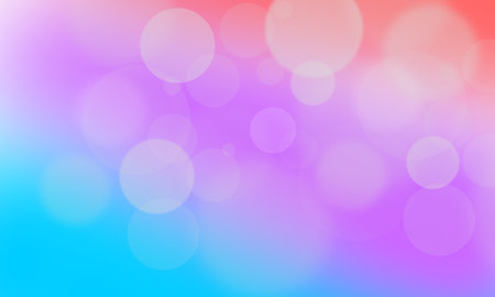 abstract bokeh colorful violet purple orange backgroundの写真素材
