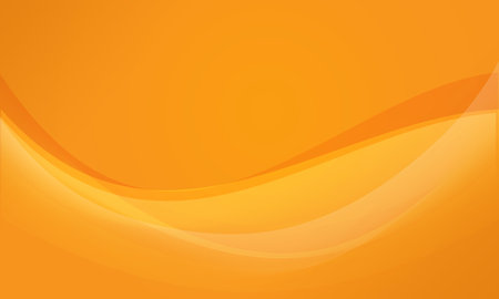 yellow lines curve wave abstract backgroundの写真素材