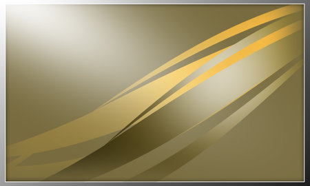 golden wave curve lines with golden luxury background templates cardの写真素材