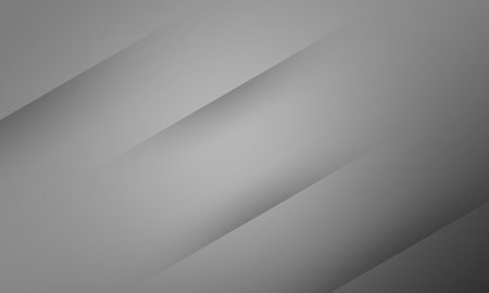 gray lines with shadow hitech technology on gradient gray black backgroundの写真素材