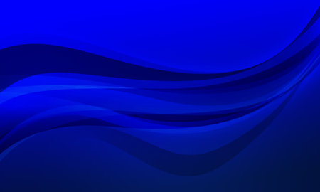 <p>blue curves wave soft gradient abstract background</p>の写真素材
