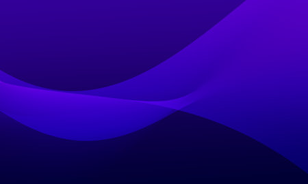 blue curve wave abstract backgroundの写真素材