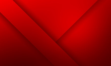 red lines stripe with shadow on soft gradient abstract backgroundの写真素材