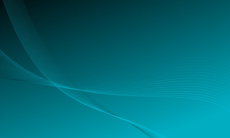 green blue lines curve wave soft gradient abstract backgroundのイラスト素材