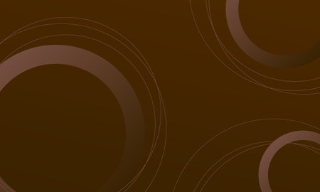 brown circles lines pattern with smooth gradient abstract backgroundのイラスト素材