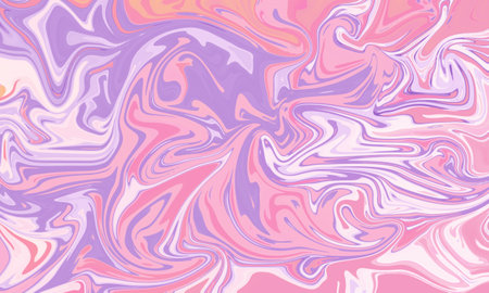 pink violet color liquid painting watercolor oil painting style abstract backgroundの写真素材