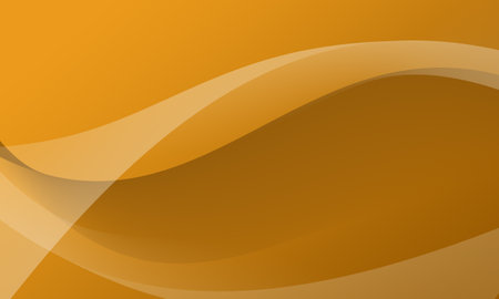 yellow gold lines curves wave on smooth gradient abstract backgroundの写真素材