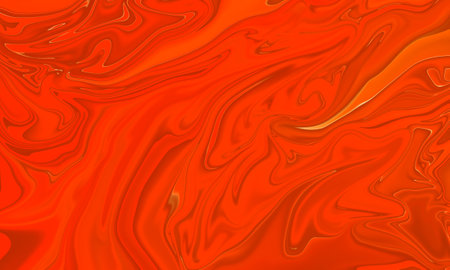 red liquid painting oil style artistic abstract backgroundの写真素材
