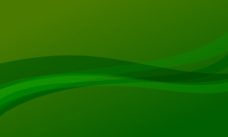 green lines curves wave smooth gradient abstract backgroundのイラスト素材