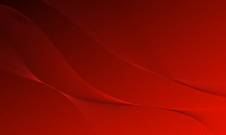 red curves wave business lines modern element abstract backgroundのイラスト素材