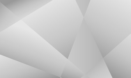 gray silver geometric shapes with soft gradient abstract backgroundのイラスト素材
