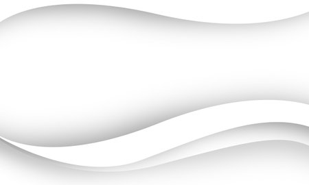 gray lines curves waves shadow depth pattern abstract backgroundの写真素材