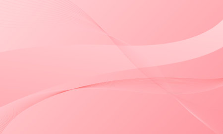 pink bright color wave curves with business lines soft gradient abstract backgroundのイラスト素材