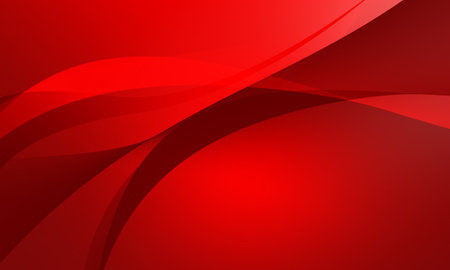 red lines curves wave round with shine light abstract backgroundの写真素材