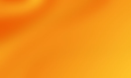 abstract orange yellow blurred decofused color fabric cloth textures pattern on smooth gradient backgroundの写真素材