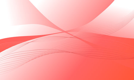 pink color waves curves lines soft gradient textures abstract backgroundのイラスト素材