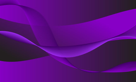 purple violet lines curve wave soft gradient abstract backgroundのイラスト素材