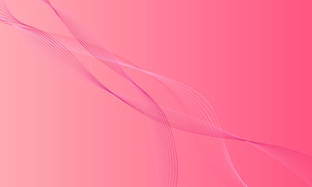 pink business lines wave curves smooth gradient abstract backgroundのイラスト素材