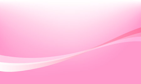 pink smooth wave curve with soft gradient abstract backgroundのイラスト素材