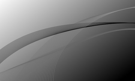 gray smooth lines wave curve on gradient abstract backgroundのイラスト素材