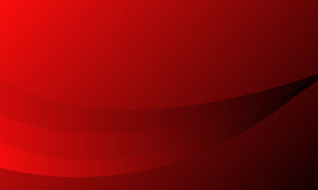 red business lines wave curves with smooth gradient abstract backgroundのイラスト素材