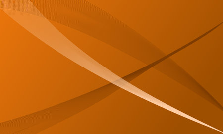 orange brown lines wave curves on smooth gradient abstract backgroundのイラスト素材