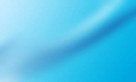 blue blurred fabric cloth texture on gradient with shine light abstract backgroundの写真素材