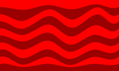 red stripes lines wave curves abstract backgroundのイラスト素材
