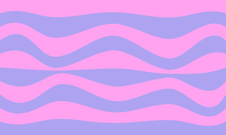 pink purple stripes lines wave curves abstract backgroundのイラスト素材