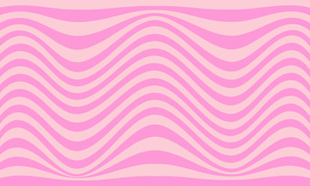 pink stripes lines wave curves abstract backgroundのイラスト素材