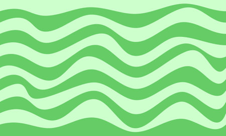 green light stripe lines wave curves abstract backgroundのイラスト素材