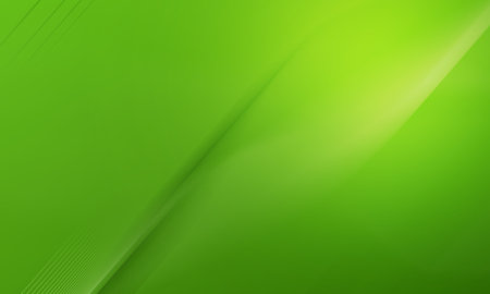 green motion blurred defocused with shine light on gradient abstract backgroundの写真素材