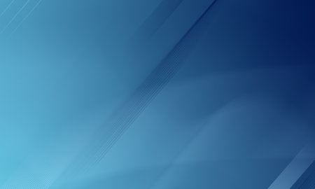 blue motion blurred defocused with shine light on gradient abstract backgroundの写真素材