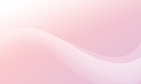 abstract pink gold stripes lines wave curves on soft gradient with shine light backgroundの写真素材