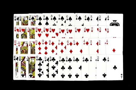 Aces playing cardsのeditorial素材