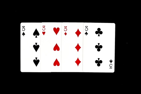 Aces playing cards