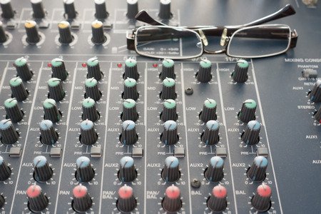 audio mixer, music equipment