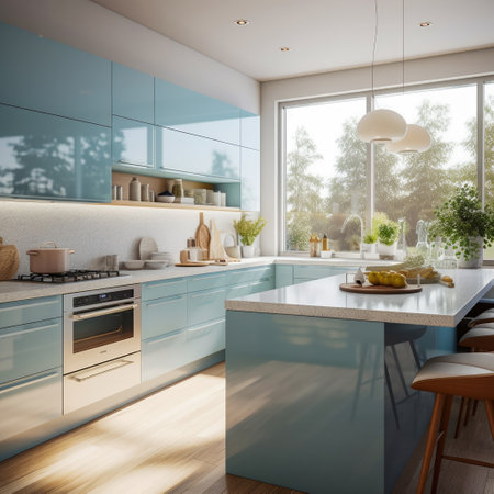 Kitchen interior architecture minimalist styleの素材