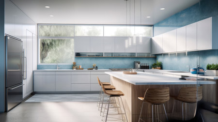 Kitchen interior architecture minimalist styleの素材